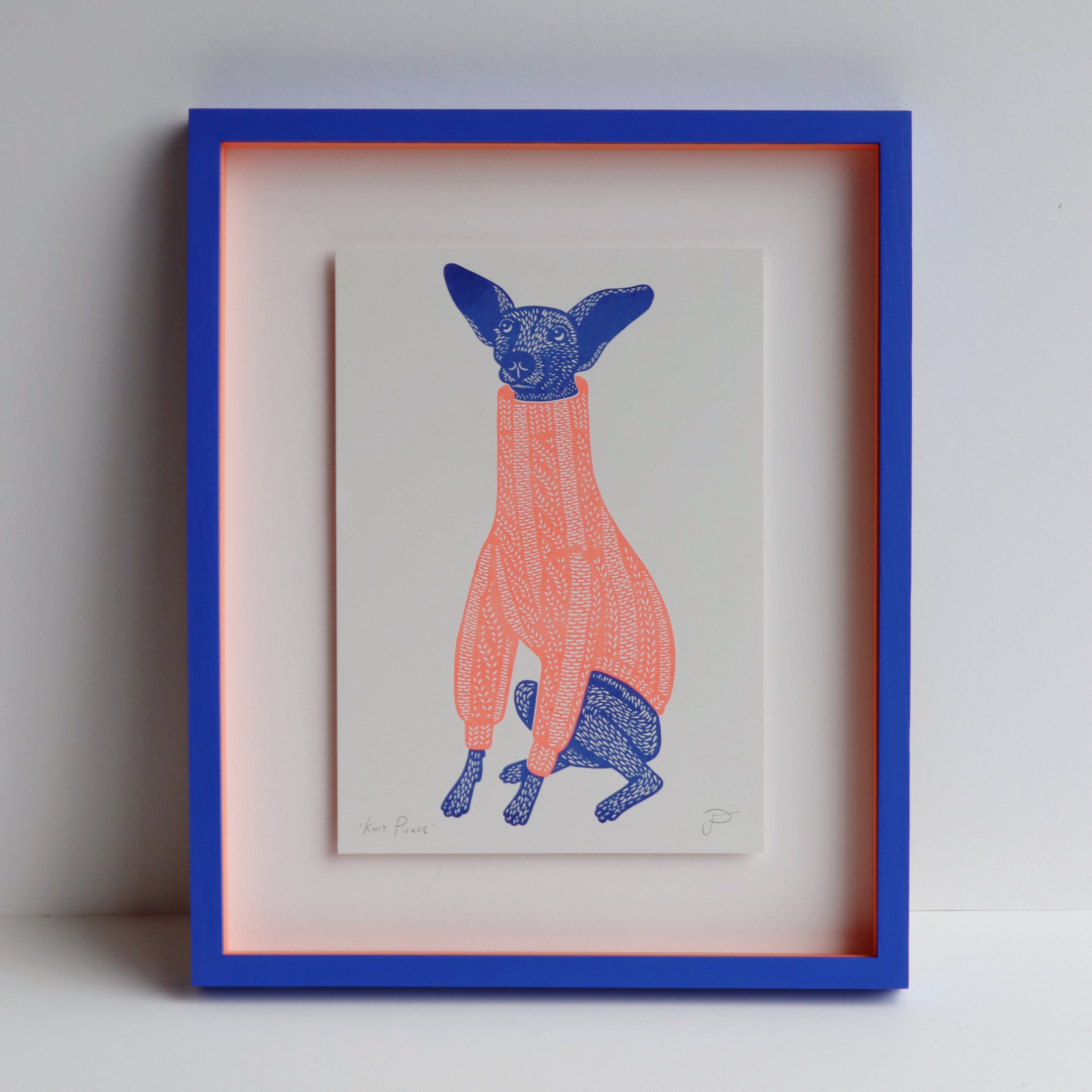 'Knit Picker' Open Edition Fine Art Print