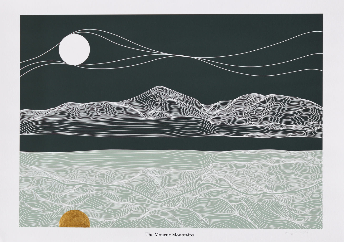 'The Mourne Mountains' Open Edition Fine Art Print