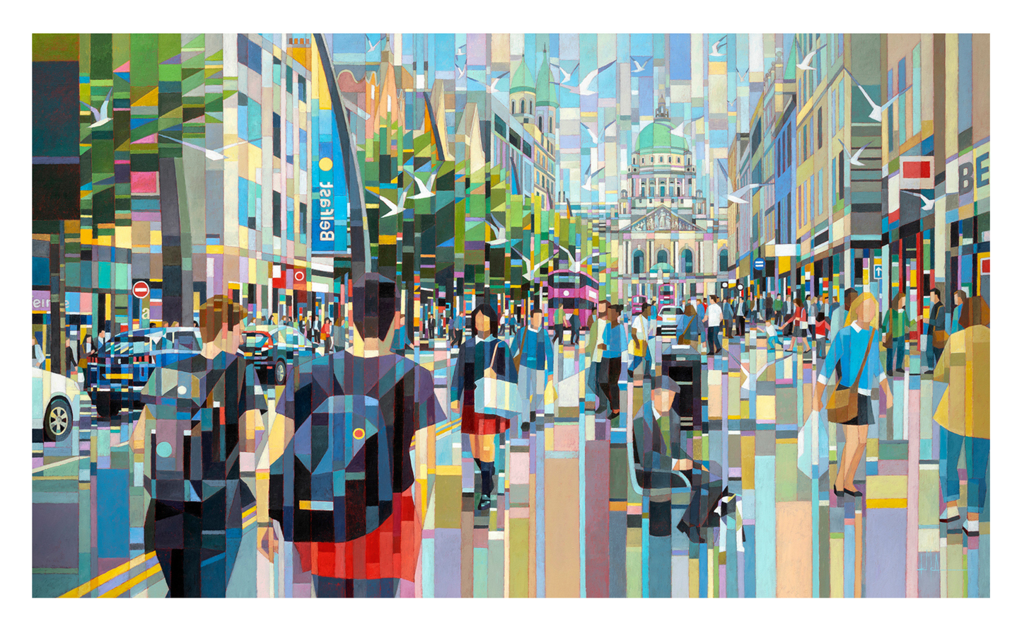 'Meet Me At The City Hall' Limited Edition Fine Art Print