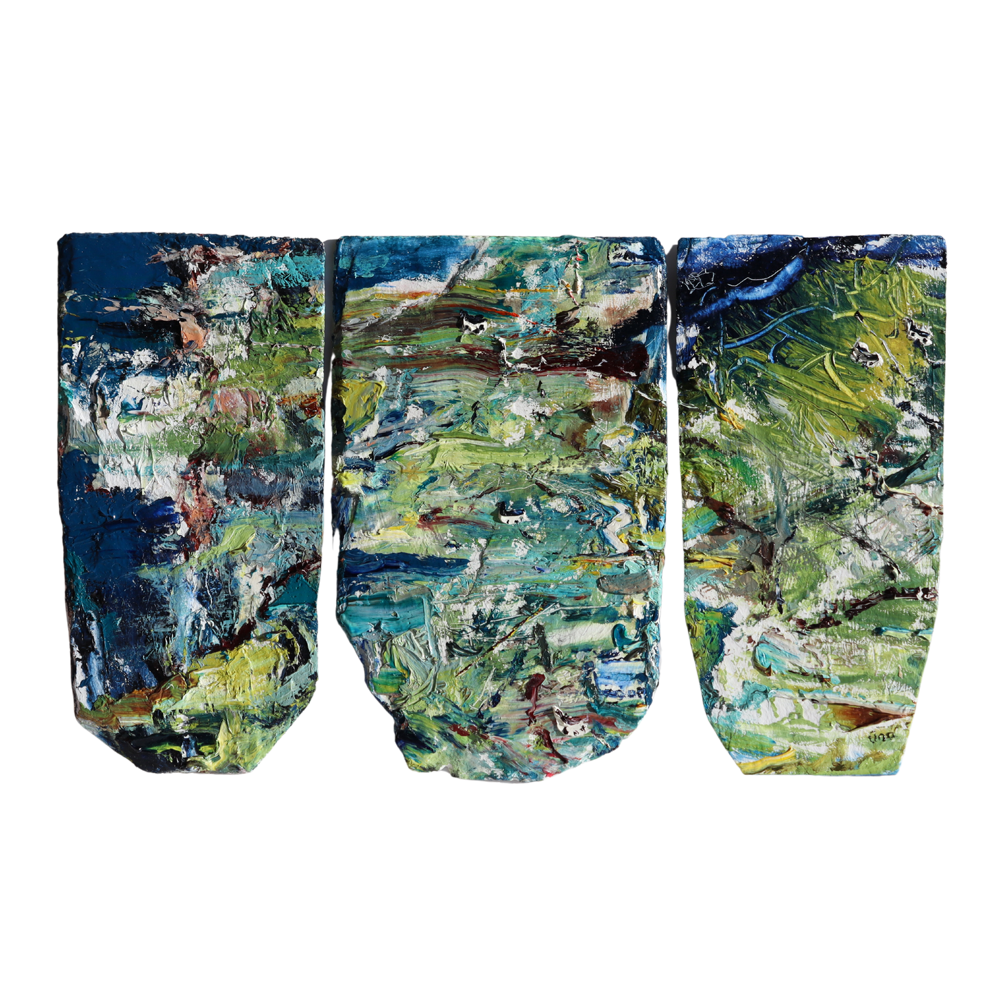 Aran Island Memories on Slate