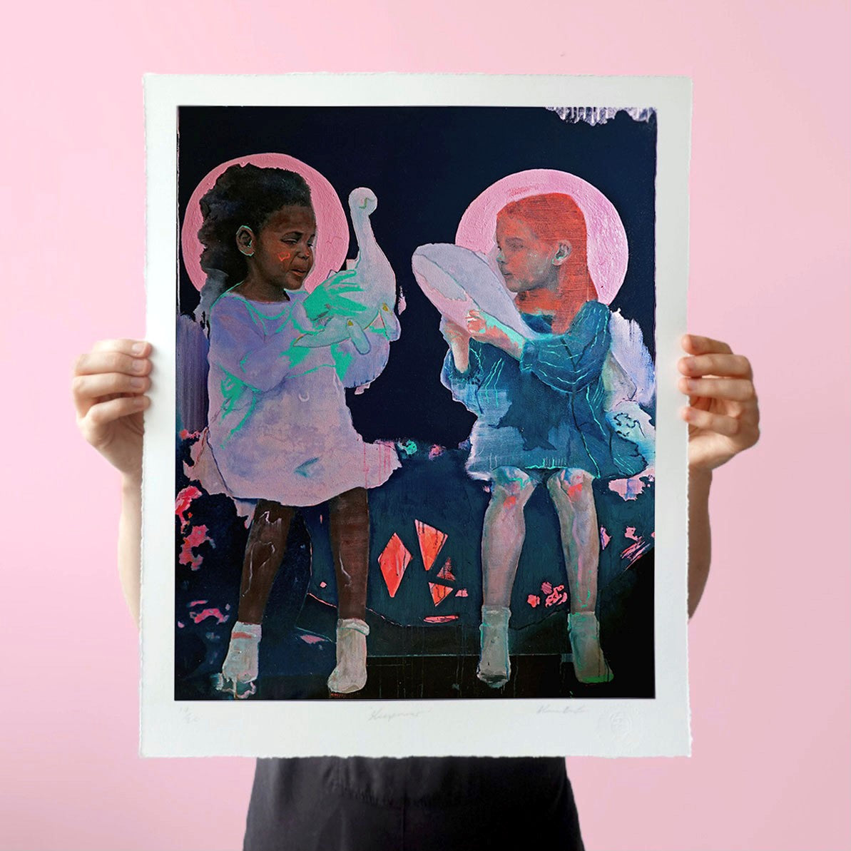 'Sleepover' Limited Edition Fine Art Print