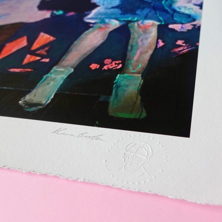 'Sleepover' Limited Edition Fine Art Print