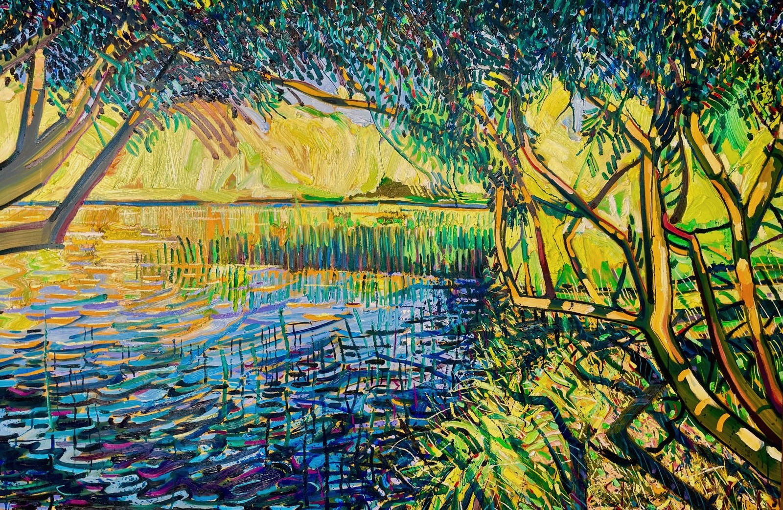 The Lake at Mount Stewart