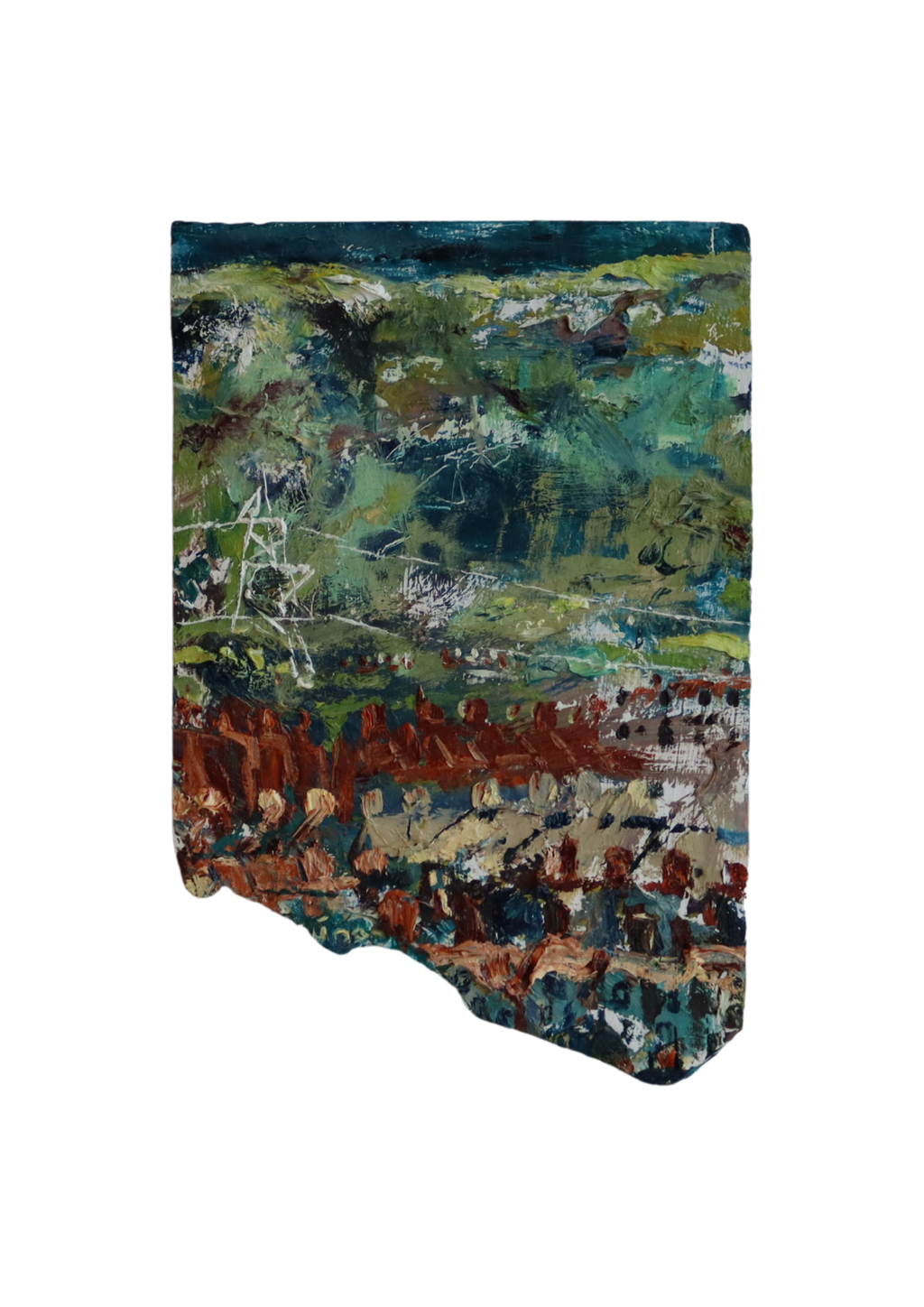 Divis Mountain, Rooftops and Pylon