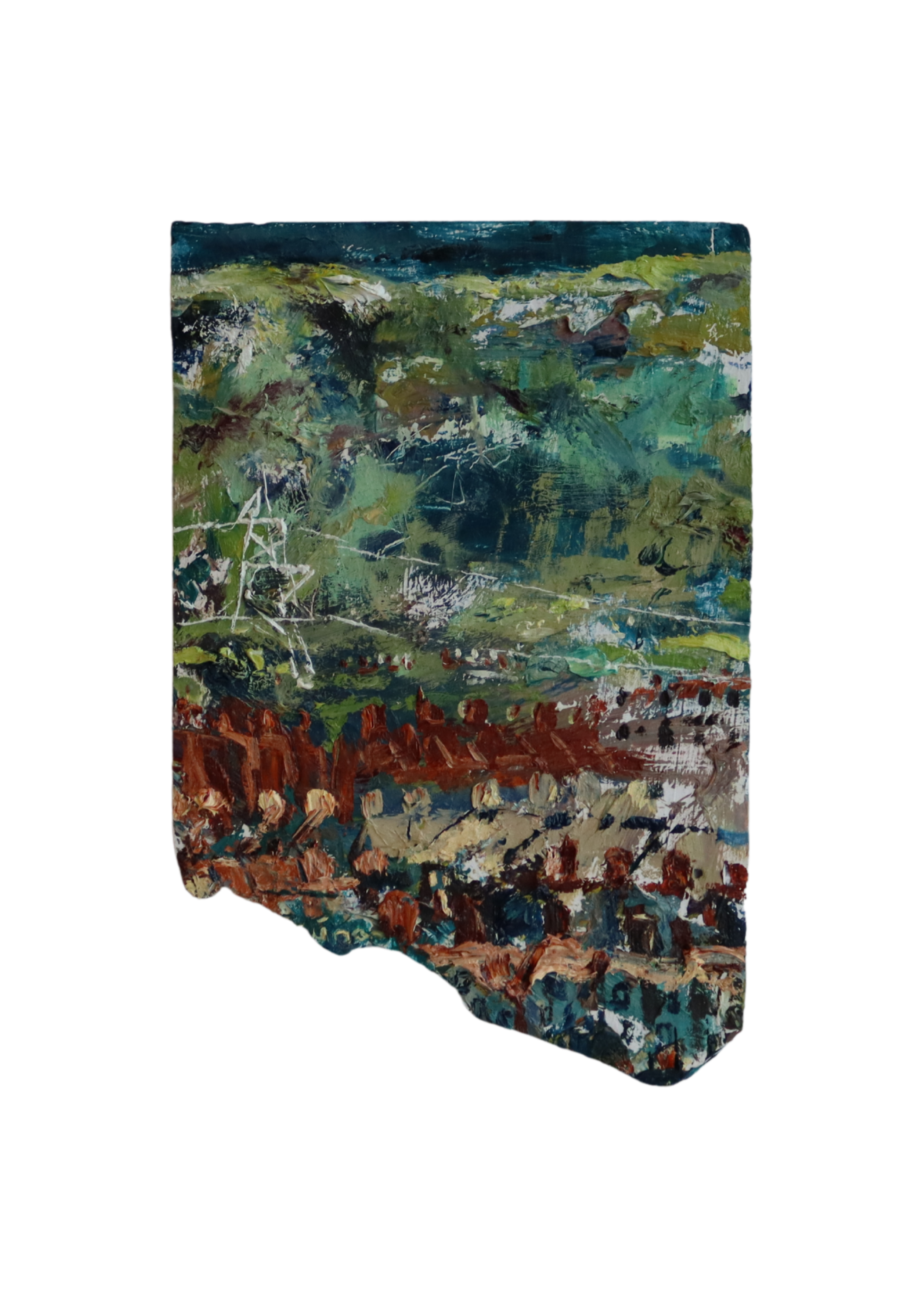 Divis Mountain, Rooftops and Pylon