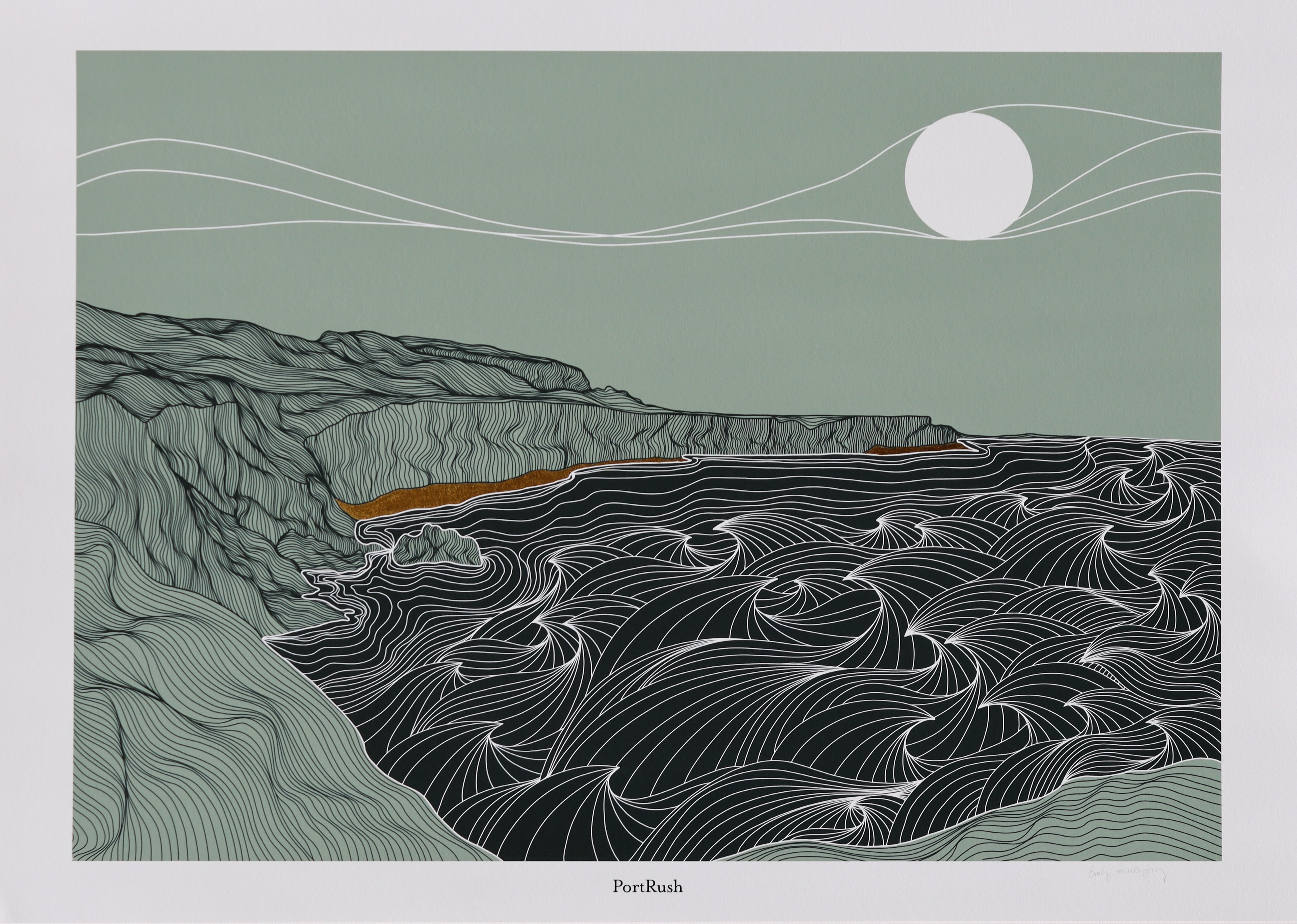 'Portrush' Open Edition Fine Art Print