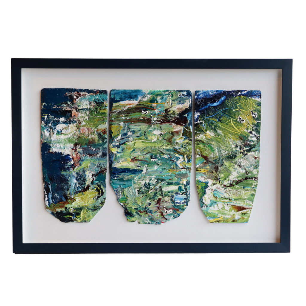 Aran Island Memories on Slate