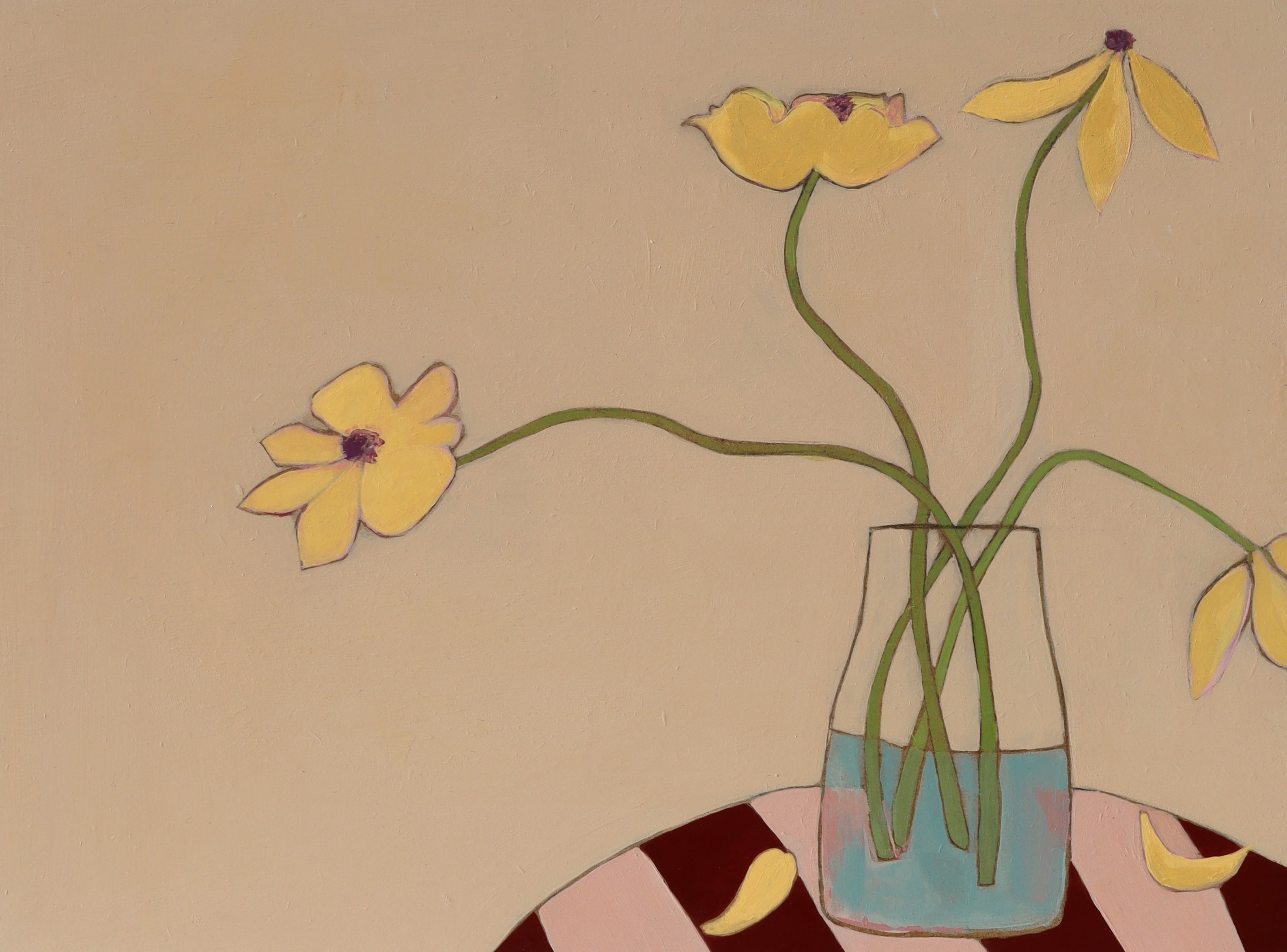 Fading Yellow Bloom