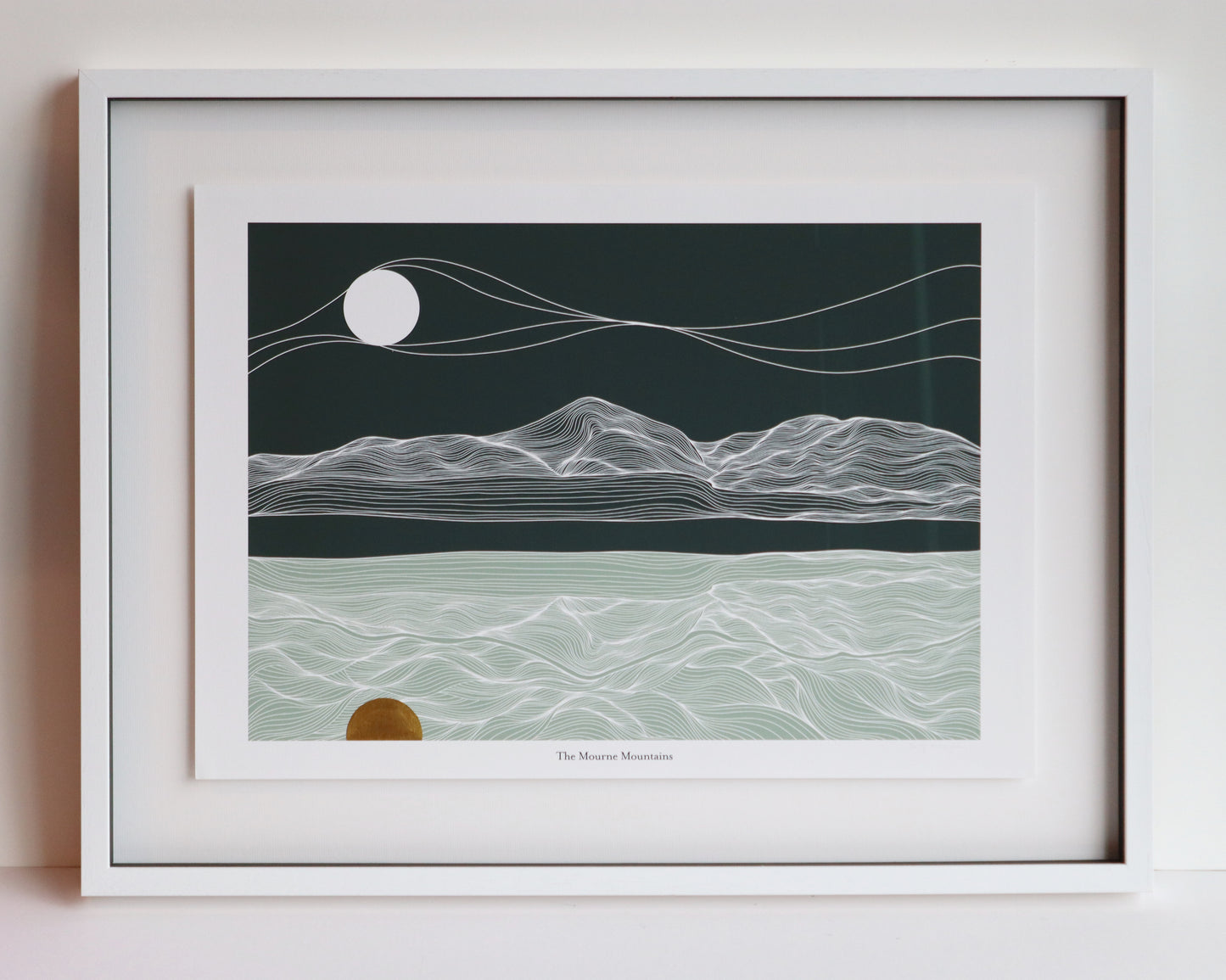 'The Mourne Mountains' Open Edition Fine Art Print