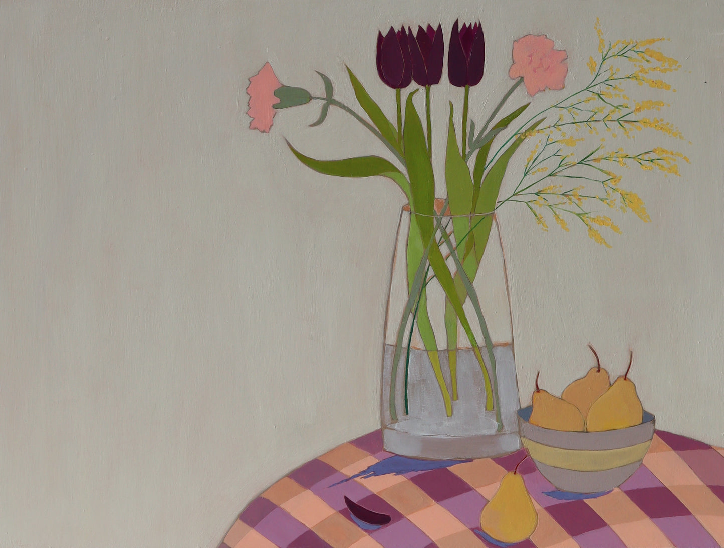 Kitchen Blooms with Pears