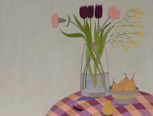 Kitchen Blooms with Pears