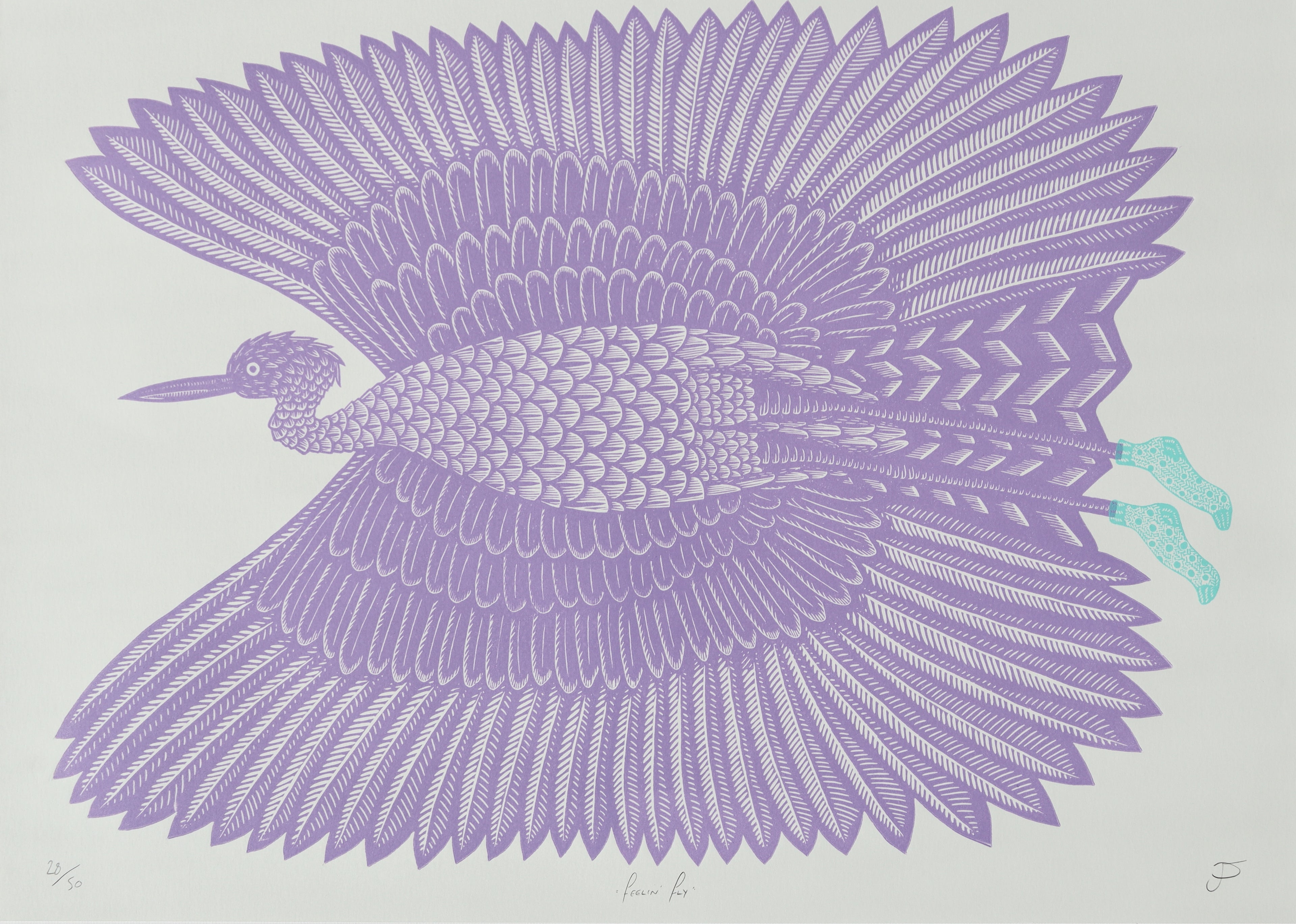 'Feelin Fly' Limited Edition Fine Art Print