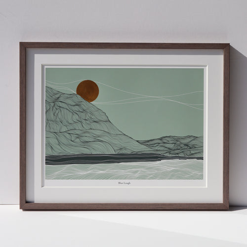 'Blue Lough' Open Edition Fine Art Print