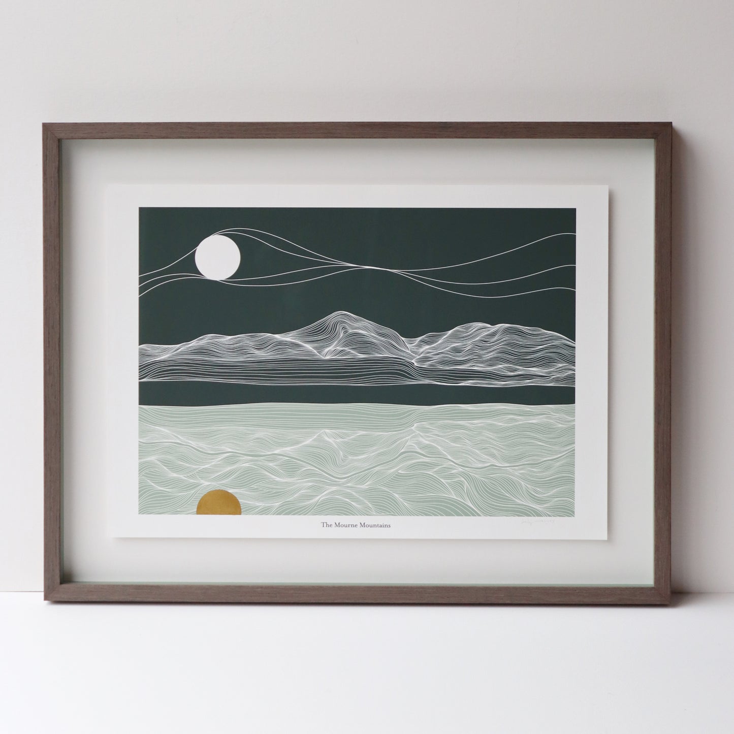 'The Mourne Mountains' Open Edition Fine Art Print