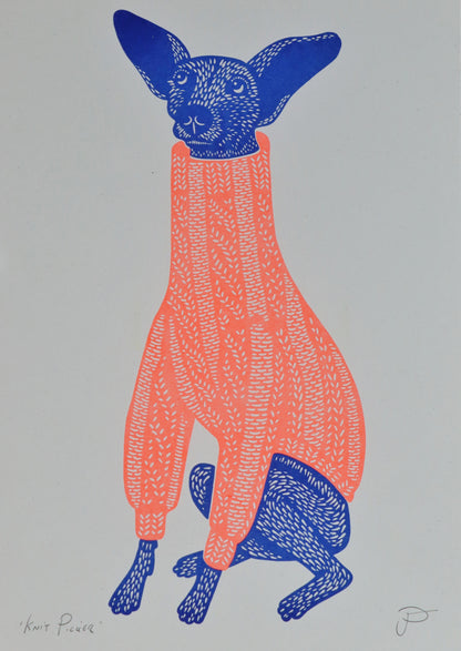 'Knit Picker' Open Edition Fine Art Print