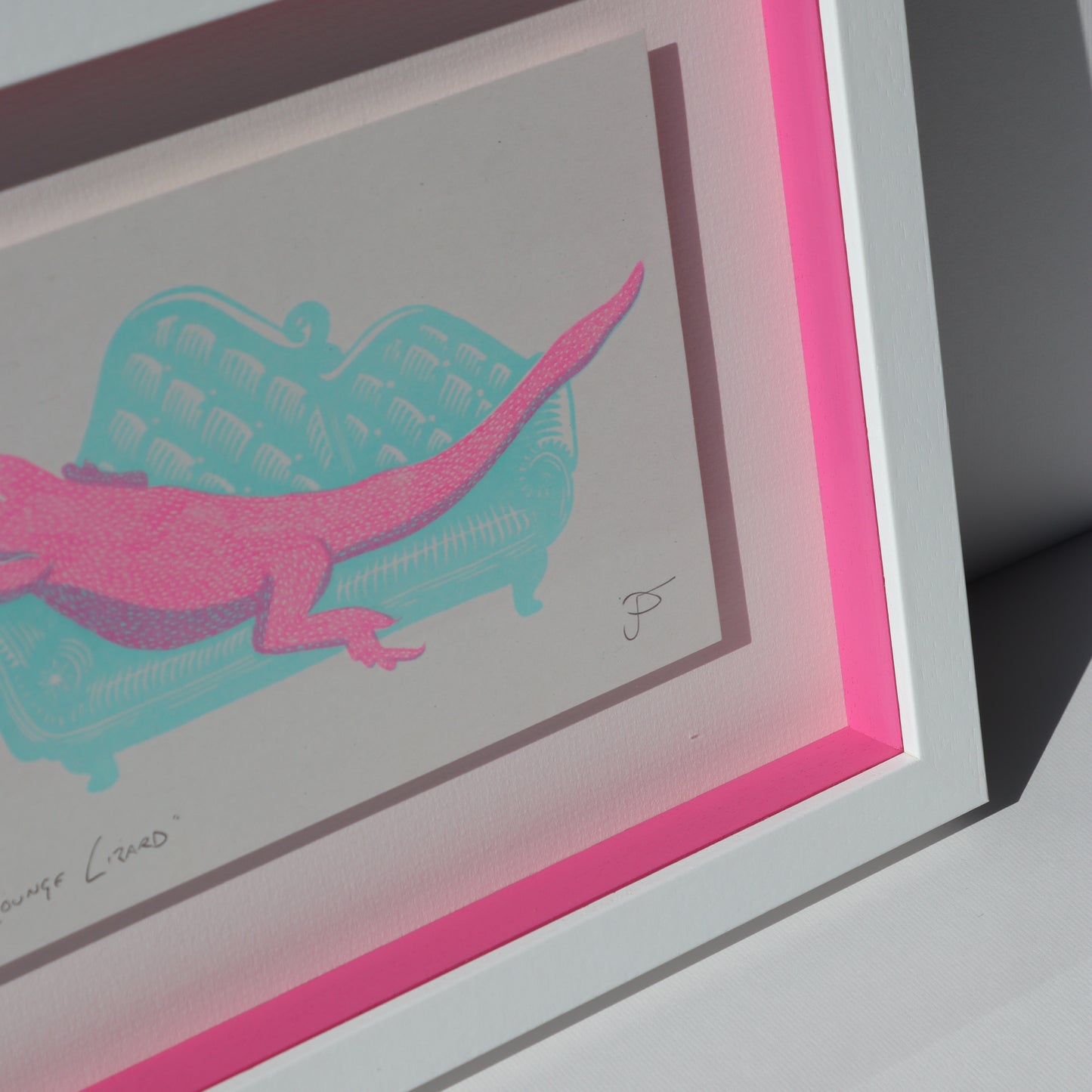 'Lounge Lizard' Open Edition Fine Art Print