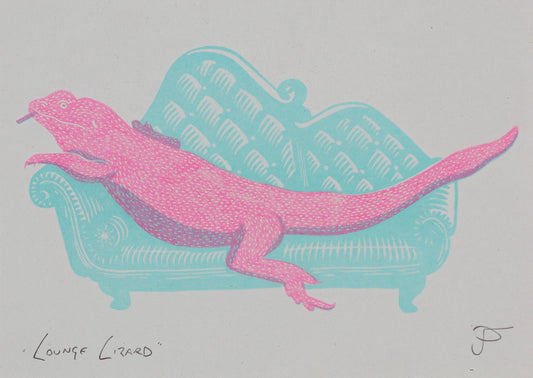 'Lounge Lizard' Open Edition Fine Art Print