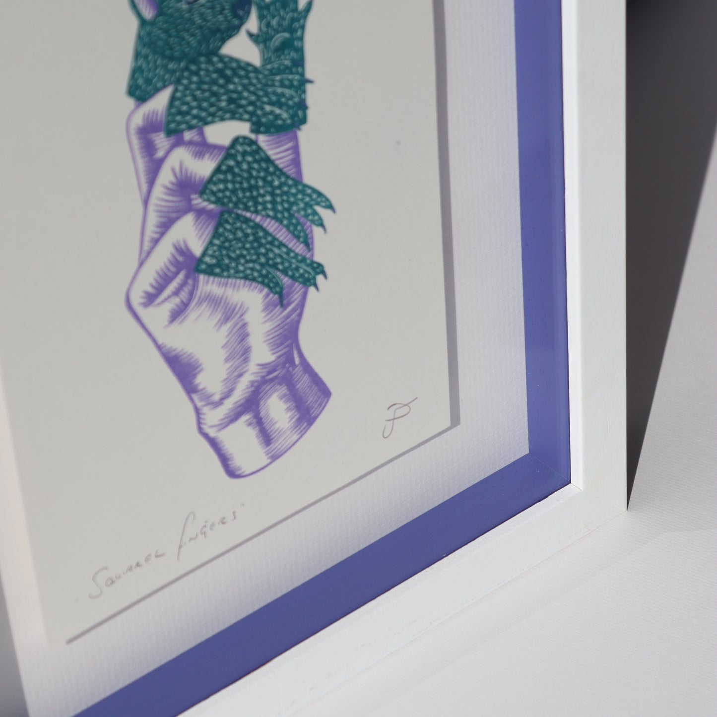 'Squirrel Fingers' Open Edition Fine Art Print