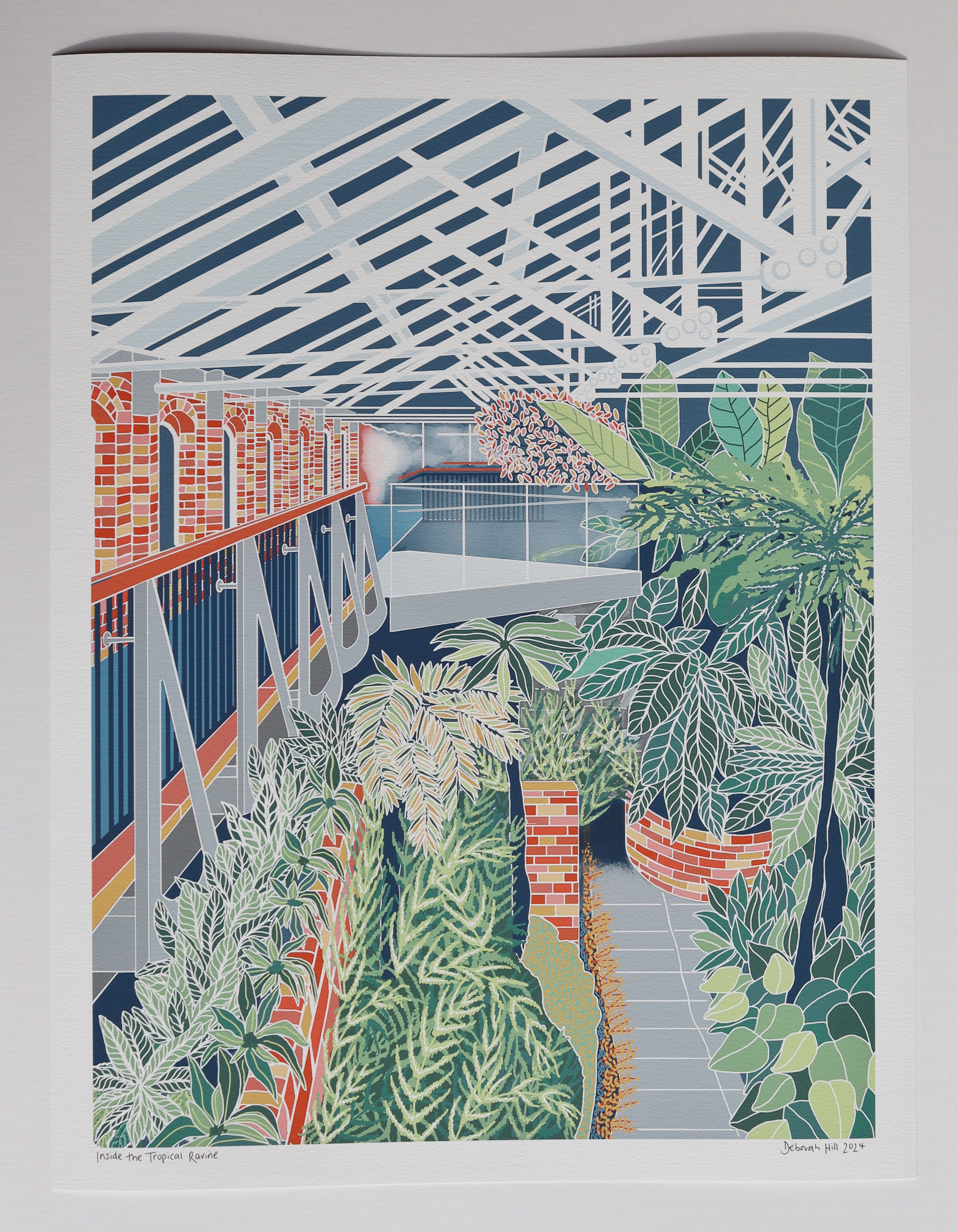'Inside the Tropical Ravine' Open Edition Fine Art Print