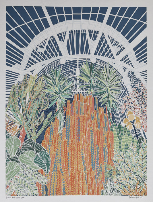 'Inside the Palm House' Open Edition Fine Art Print