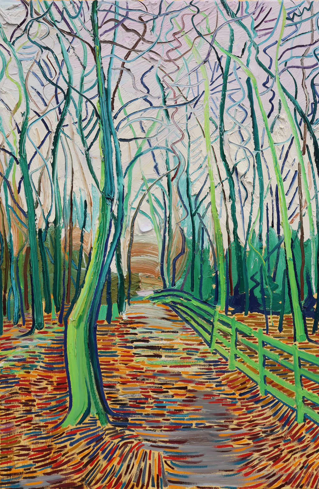 Path Towards the River, Mourne Path