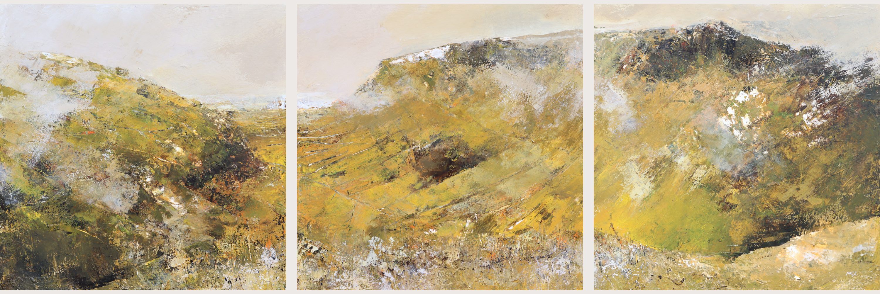 Queen of the Glens (triptych)