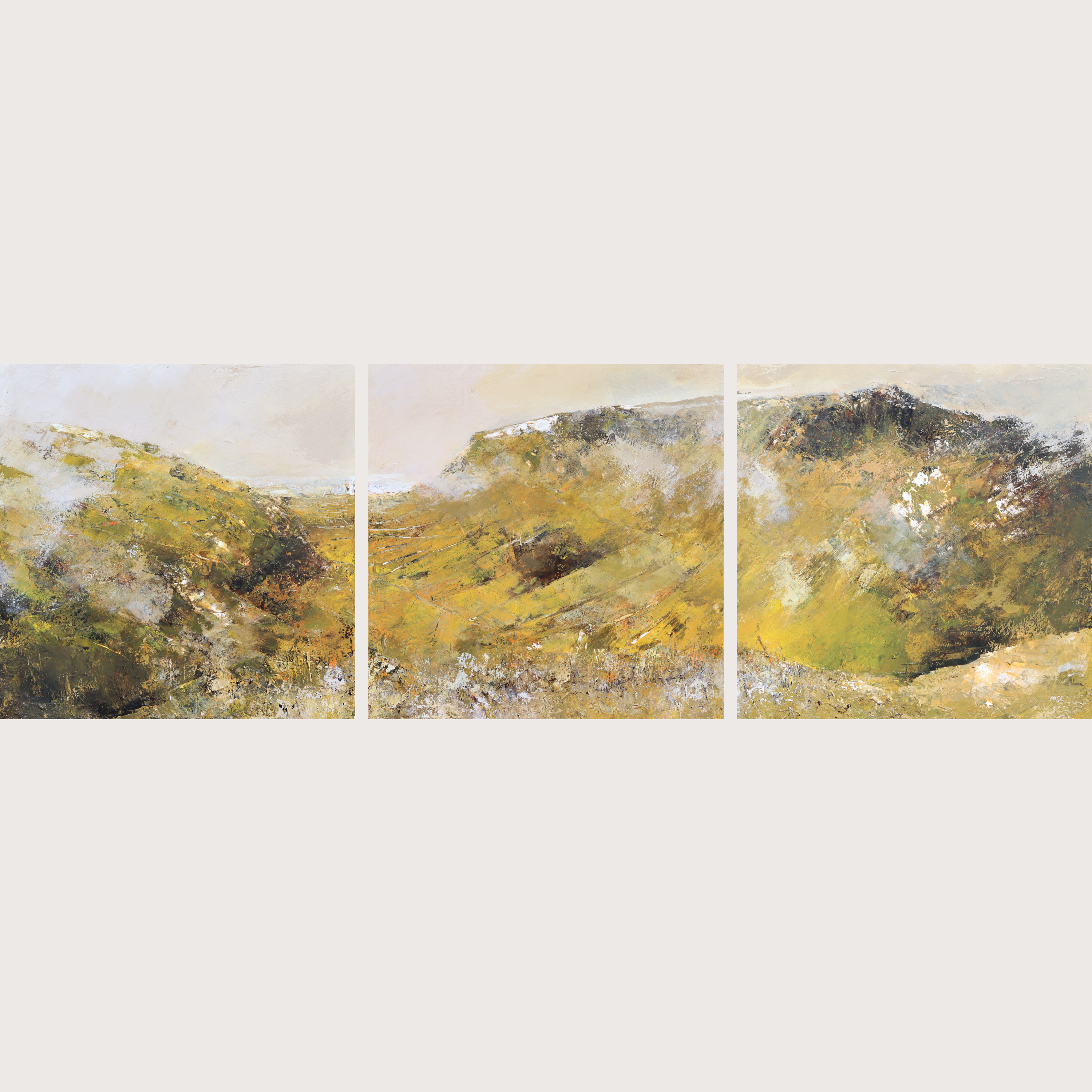 Queen of the Glens (triptych)