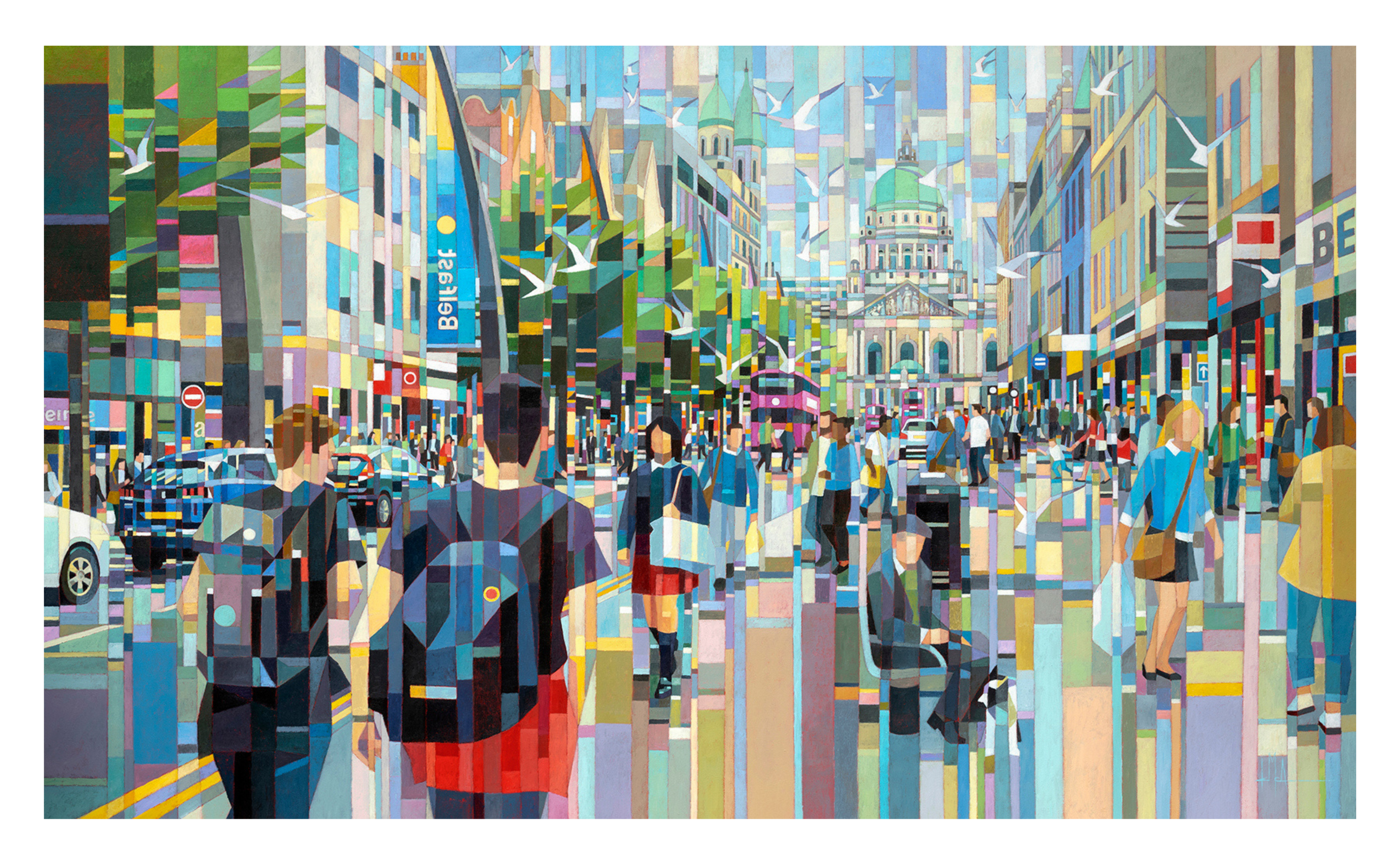 'Meet Me At The City Hall' Limited Edition Fine Art Print