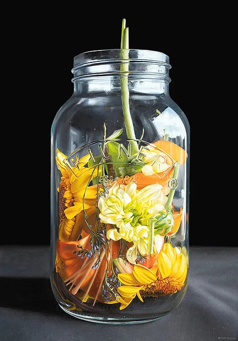 'Flowers in Jar No.1' Limited Edition Fine Art Print