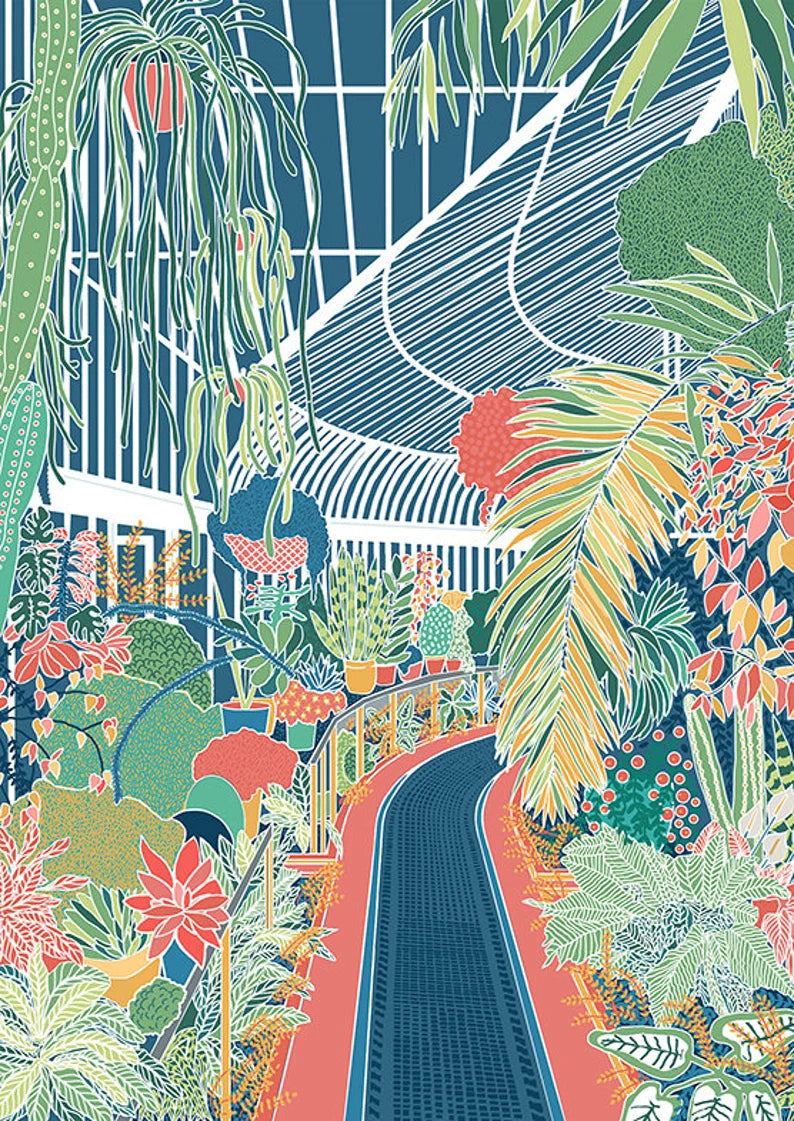 'Inside the Palm House III' Open Edition Fine Art Print