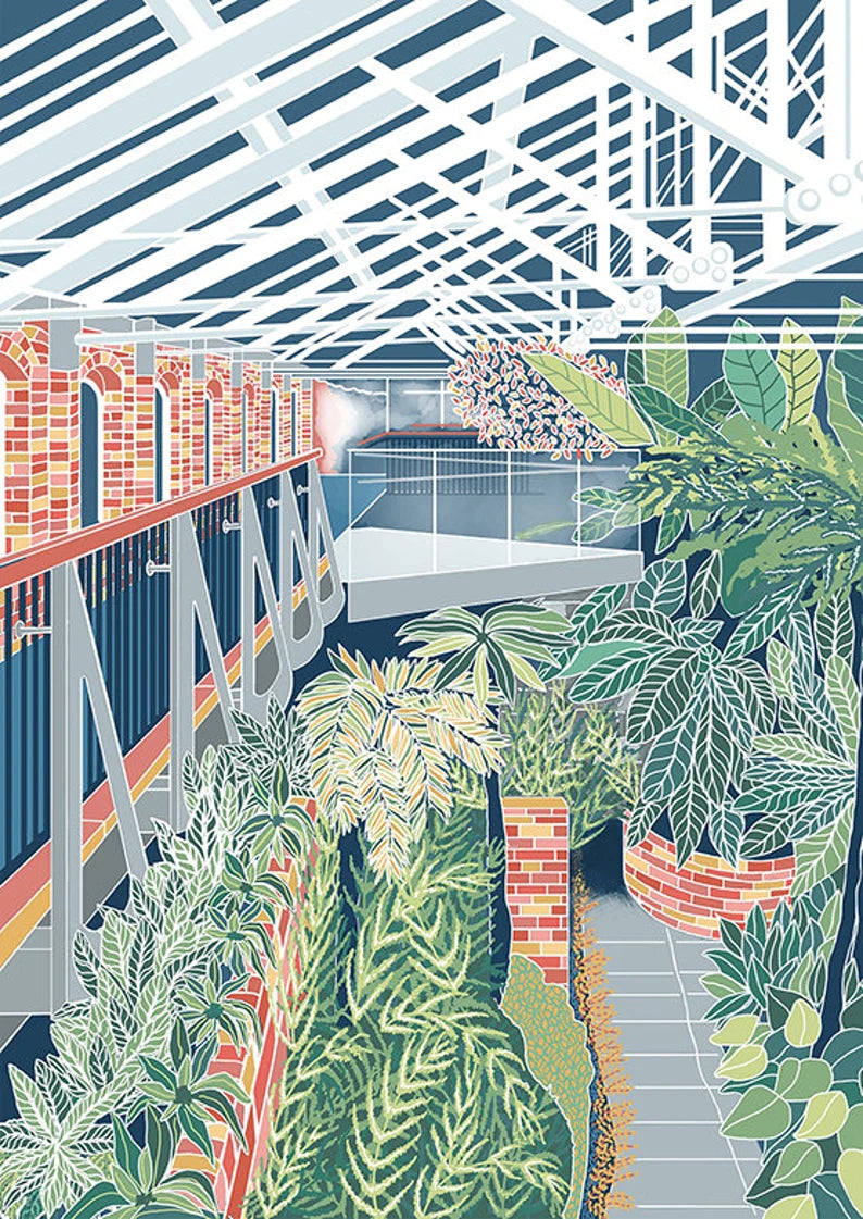 'Inside the Tropical Ravine' Open Edition Fine Art Print