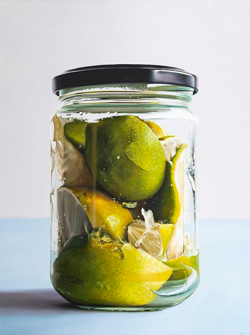 'Limes in Jar' Limited Edition Fine Art Print