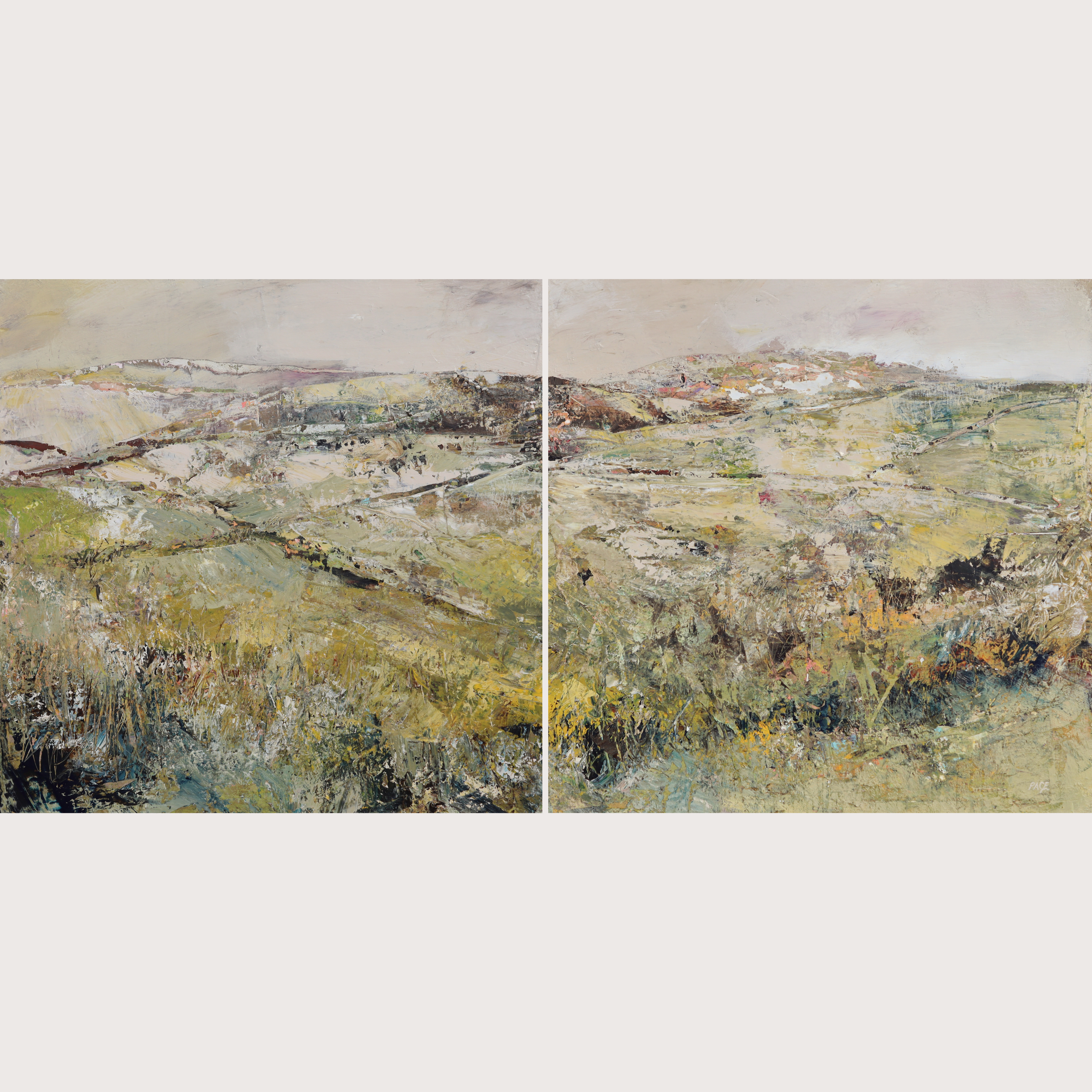 Quietude (diptych)