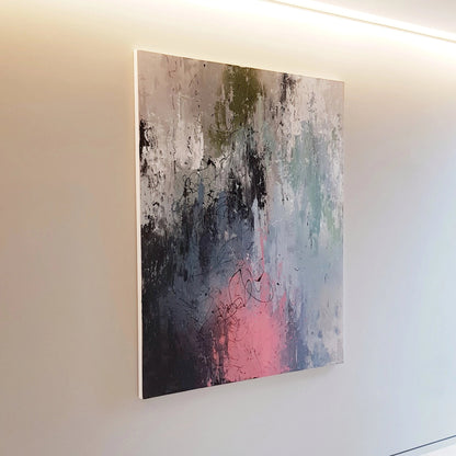 Laura Gray original painting 'Atrophy', 122cm x 76cm, Mixed medium on canvas, 2019