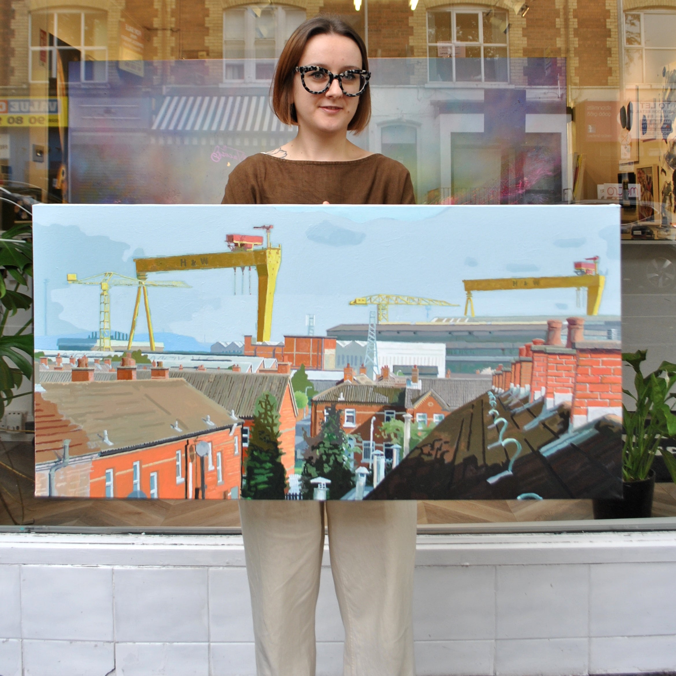 Rooftops, East Belfast
