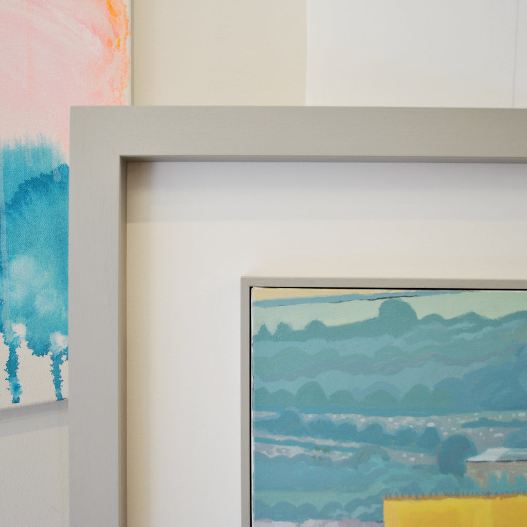 View of Castlereagh, Cranes and Fields Under Cavehill from Cregagh