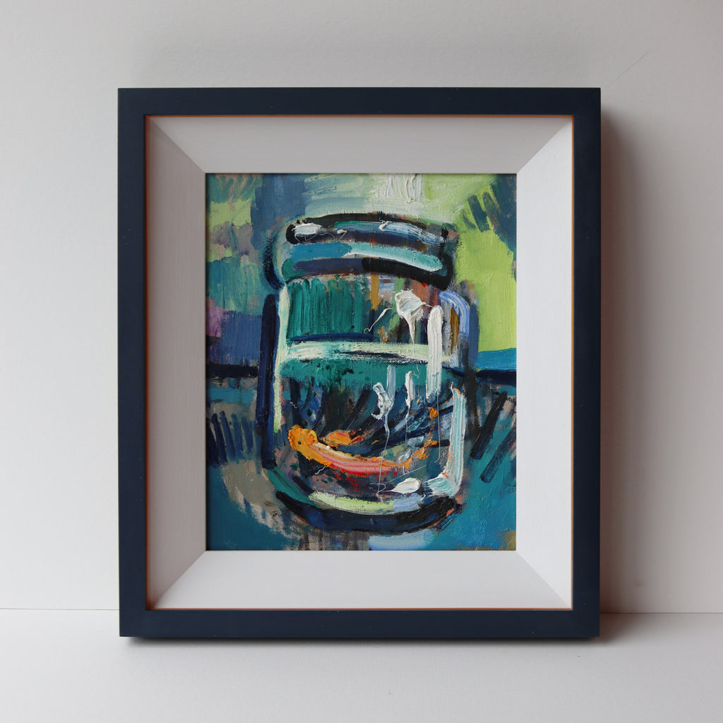 Goldfish in a Jar in a Landscape